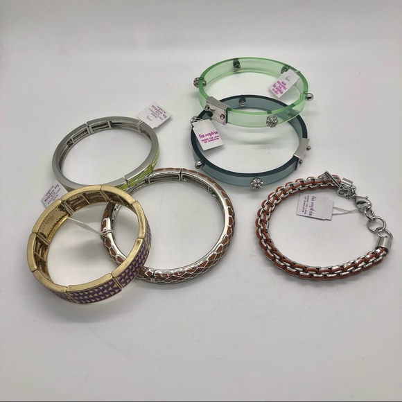 Birthday Graduation Christmas Gift Idea Lia Sophia Bracelet Bundle 6-Piece - Picture 9 of 10
